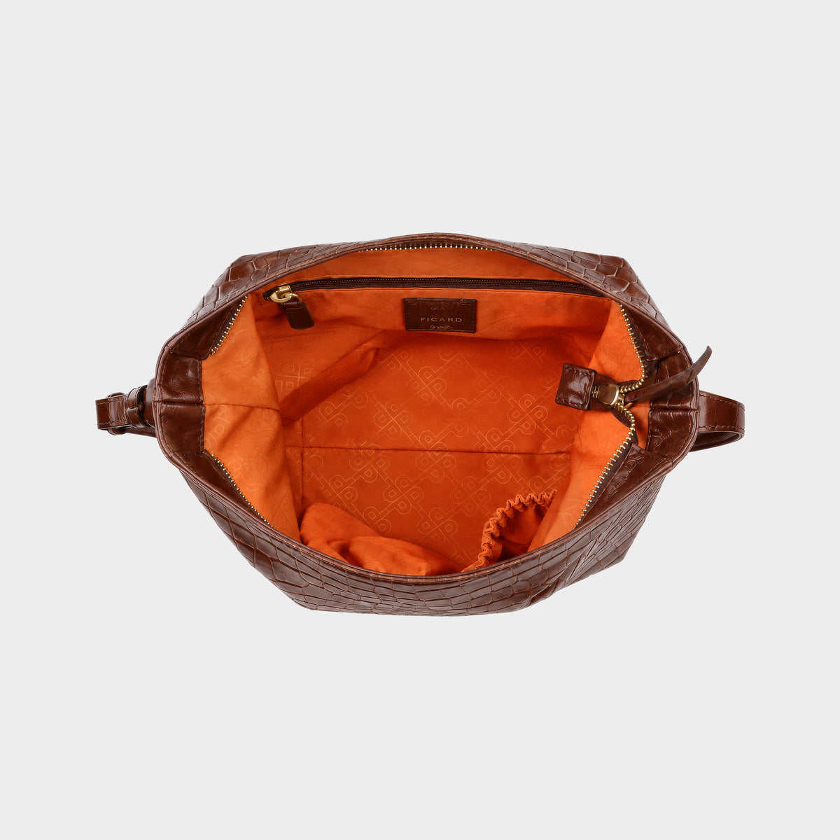 Beuteltasche Croco 5695