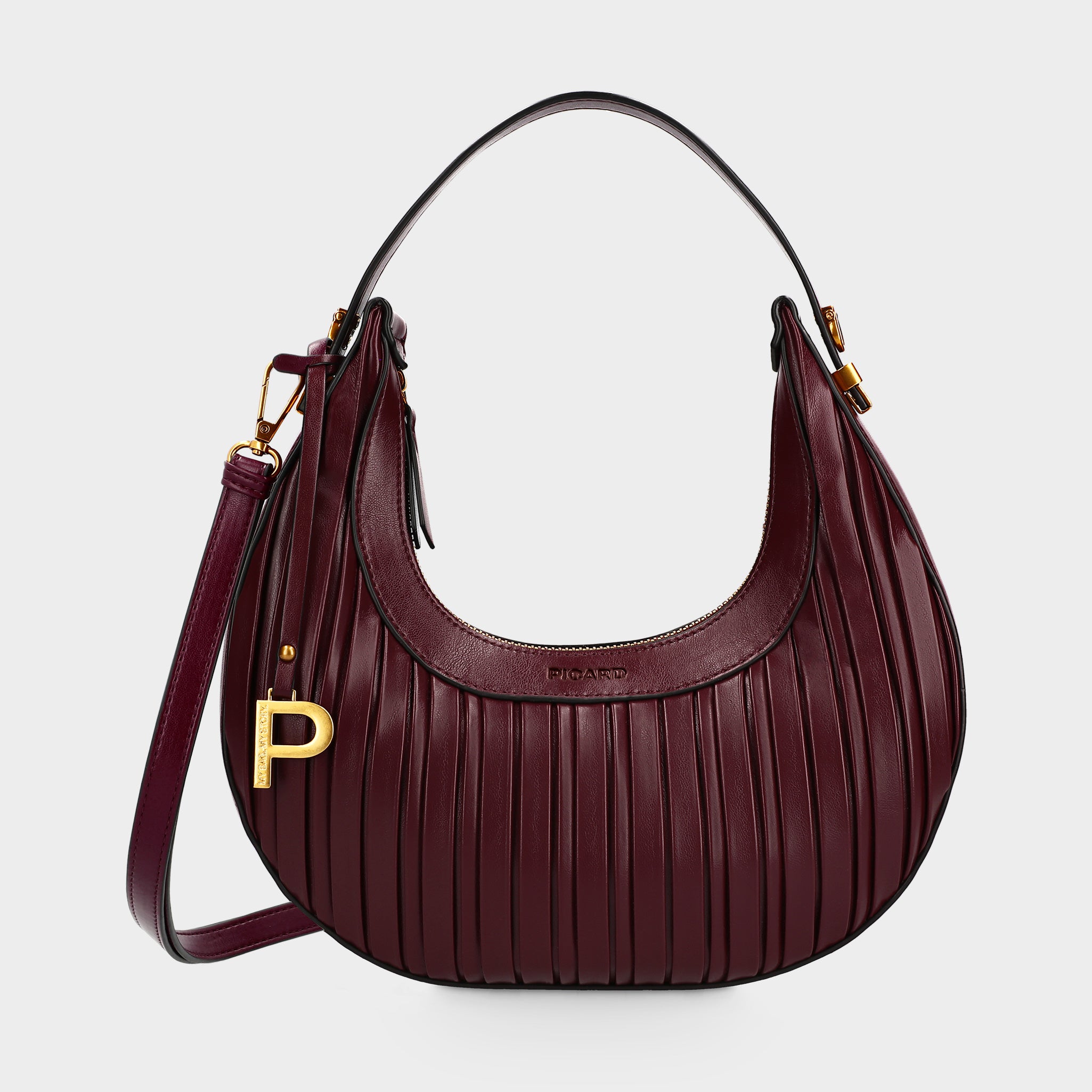 Schultertasche Croissant R257