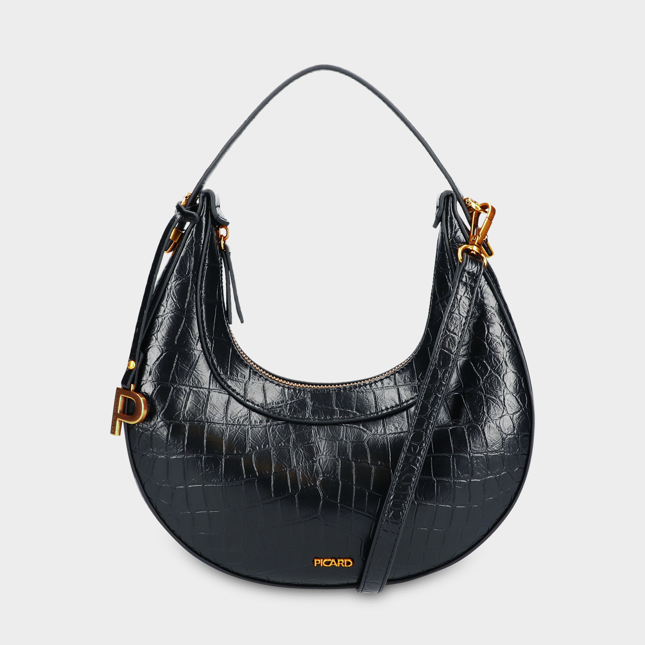 Schultertasche Croissant R262